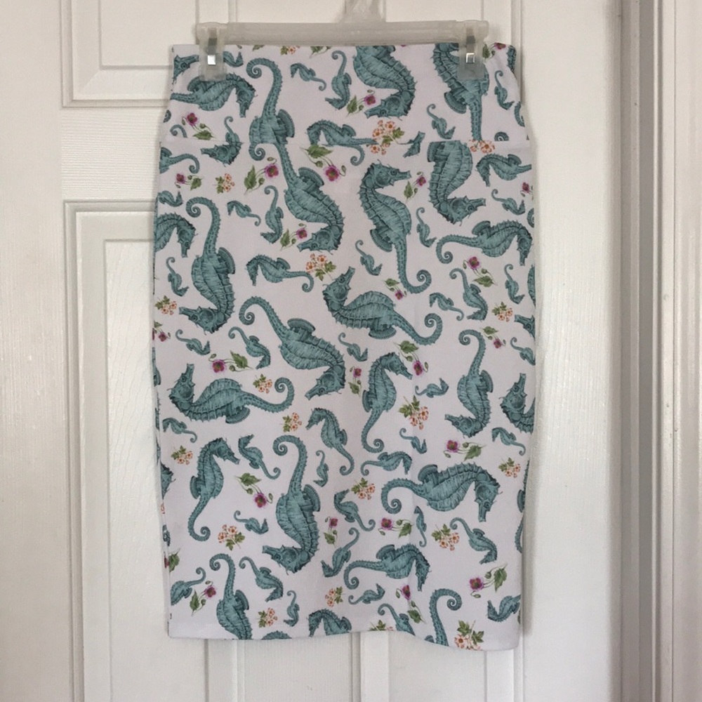 LuLaRoe seahorse Cassie skirt